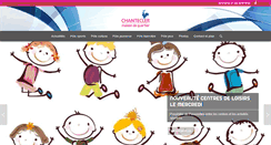Desktop Screenshot of maisondequartierchantecler.fr